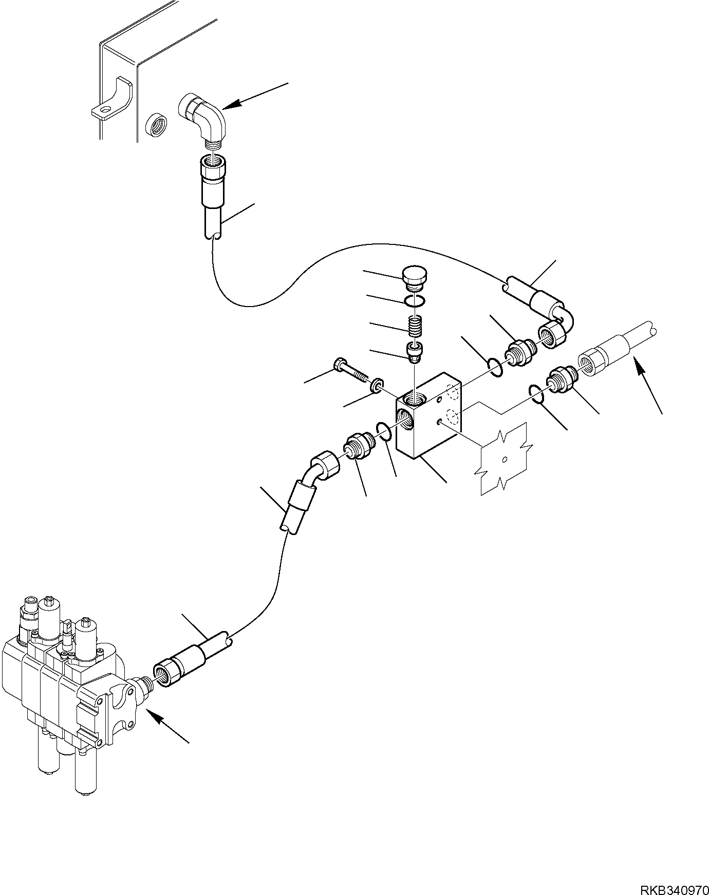 Шланг 37D-62-13220 KOMATSU