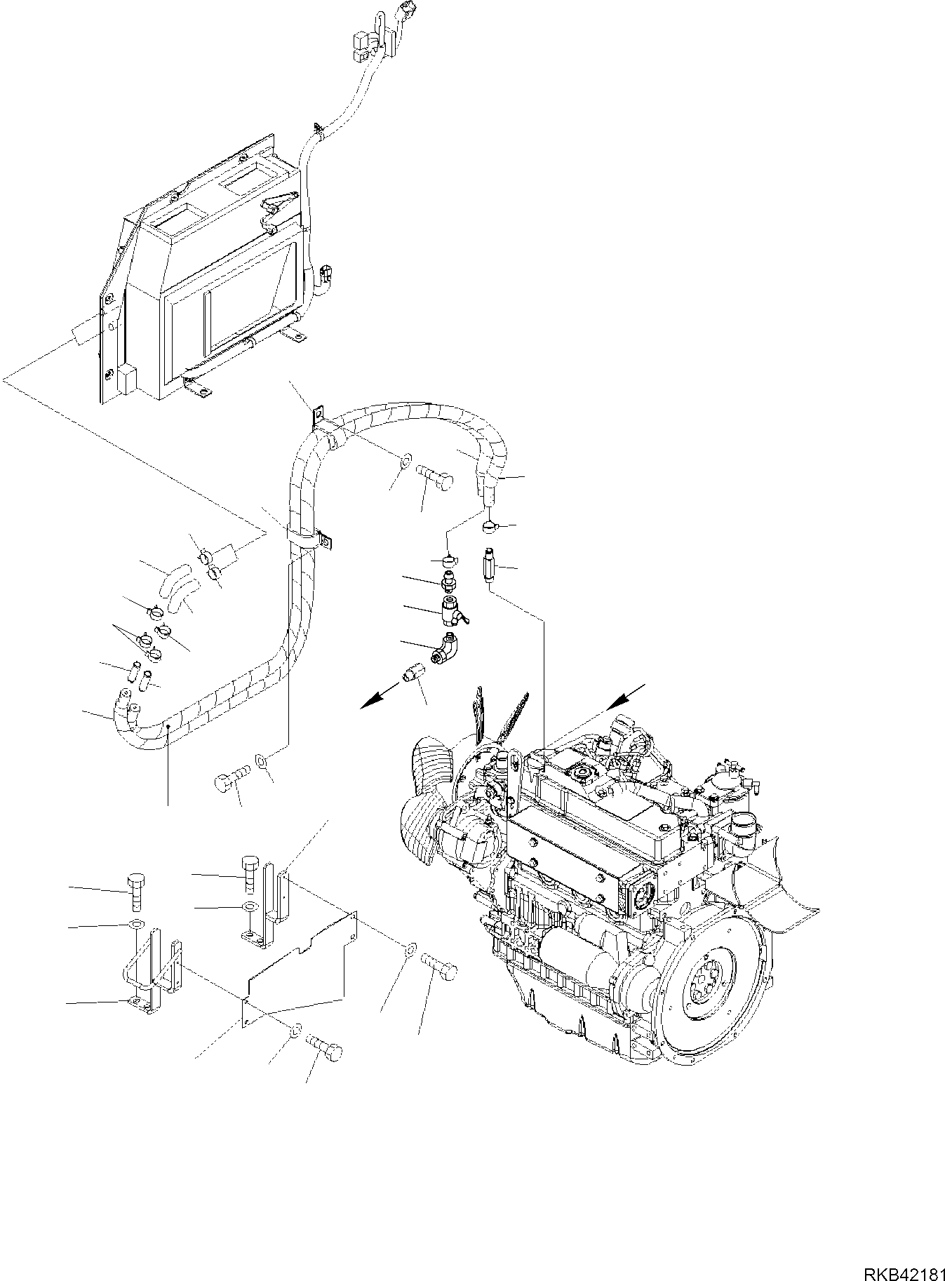 Угольник 37D-09-92007 KOMATSU