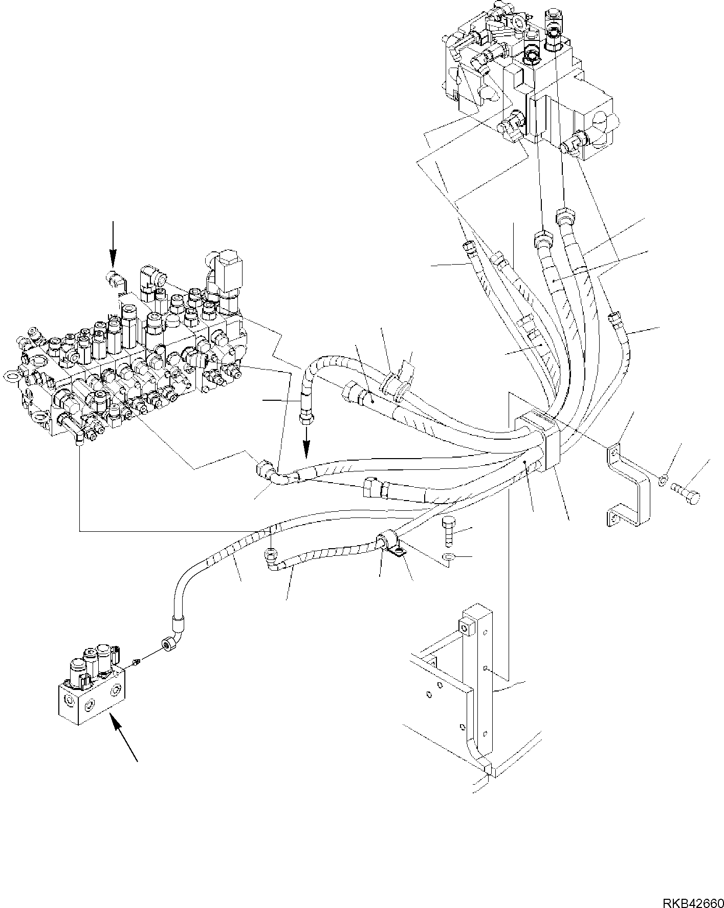 Шланг 22L-09-R1610 KOMATSU