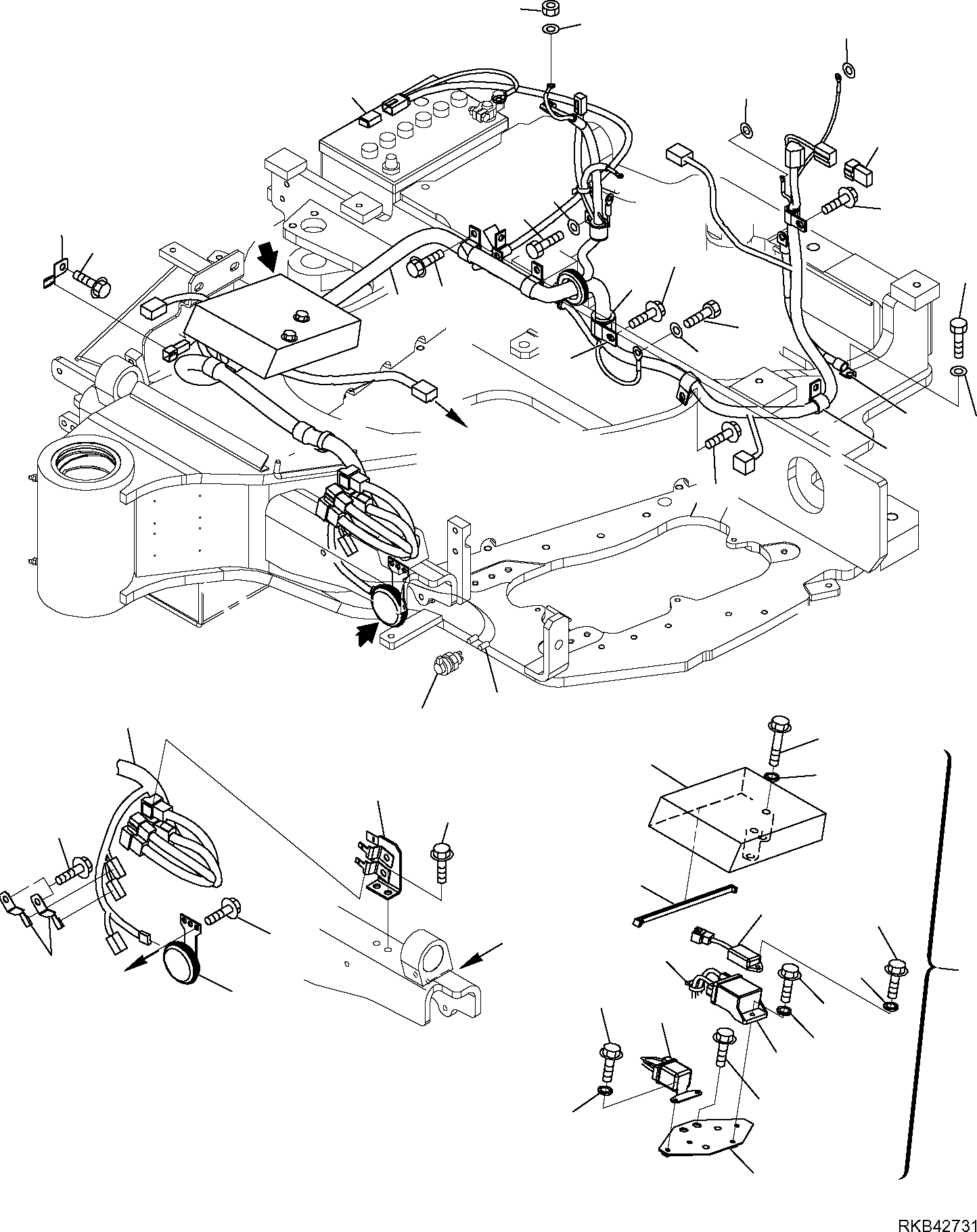 Жгут проводов 22L-06-R8220 KOMATSU