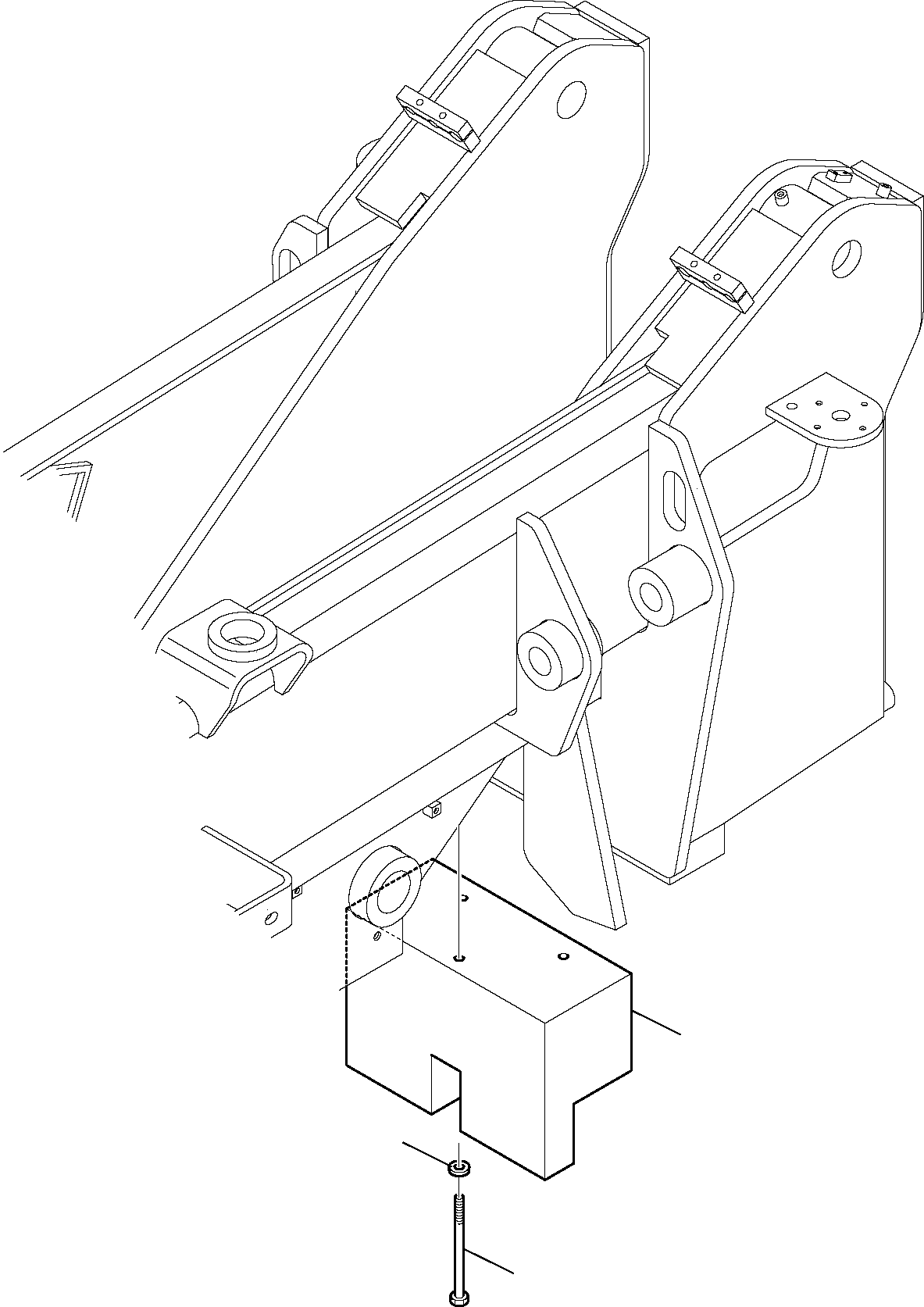 COUNTER WEIGHT 395-47-11251 KOMATSU