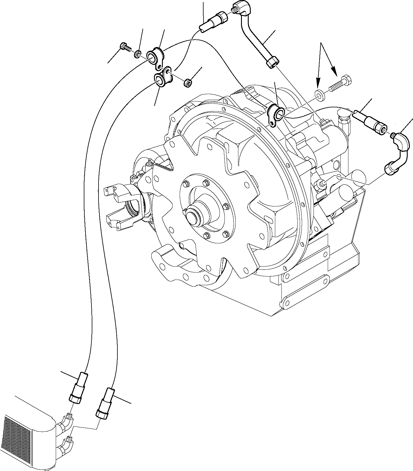 Труба 395-16-11121 KOMATSU