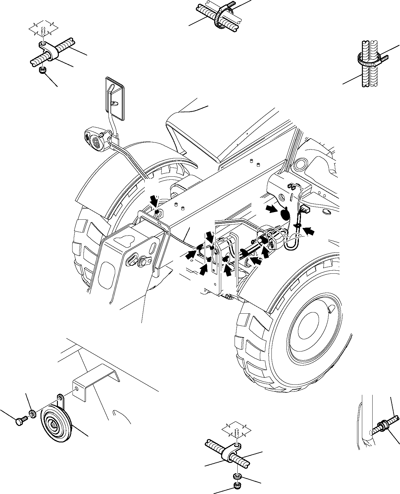 Пыльник 885241032 KOMATSU