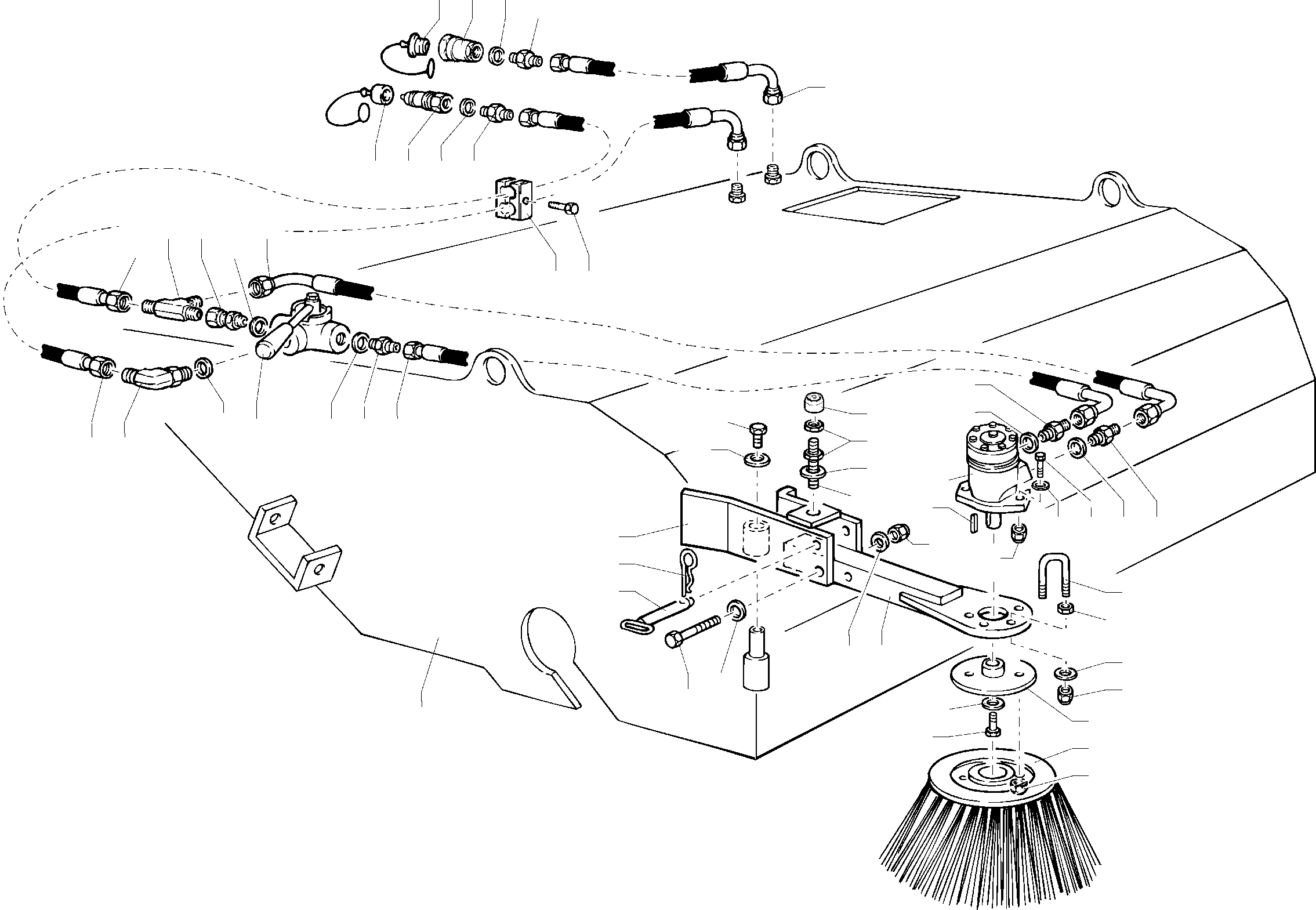 опора UE0000267 KOMATSU