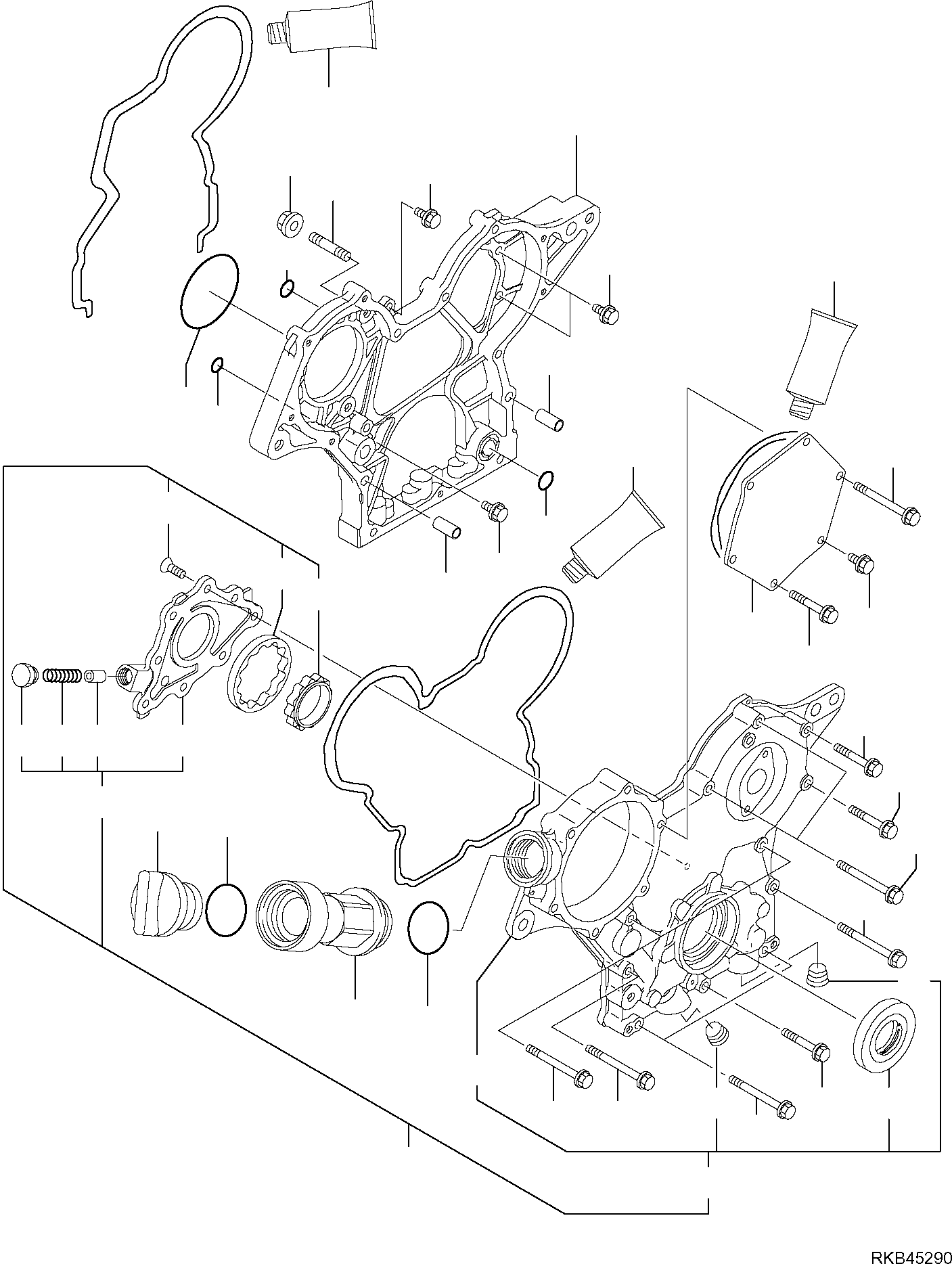 COVER, ASSEMBLY YM719717-01500 KOMATSU