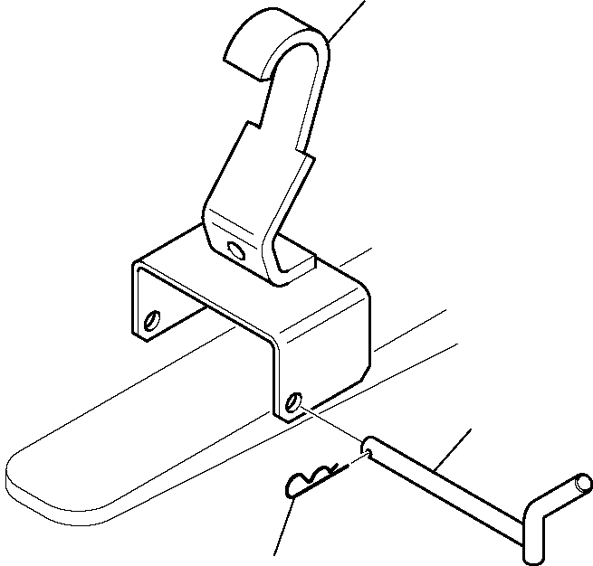 FORK LOCK 395-98-11070 KOMATSU