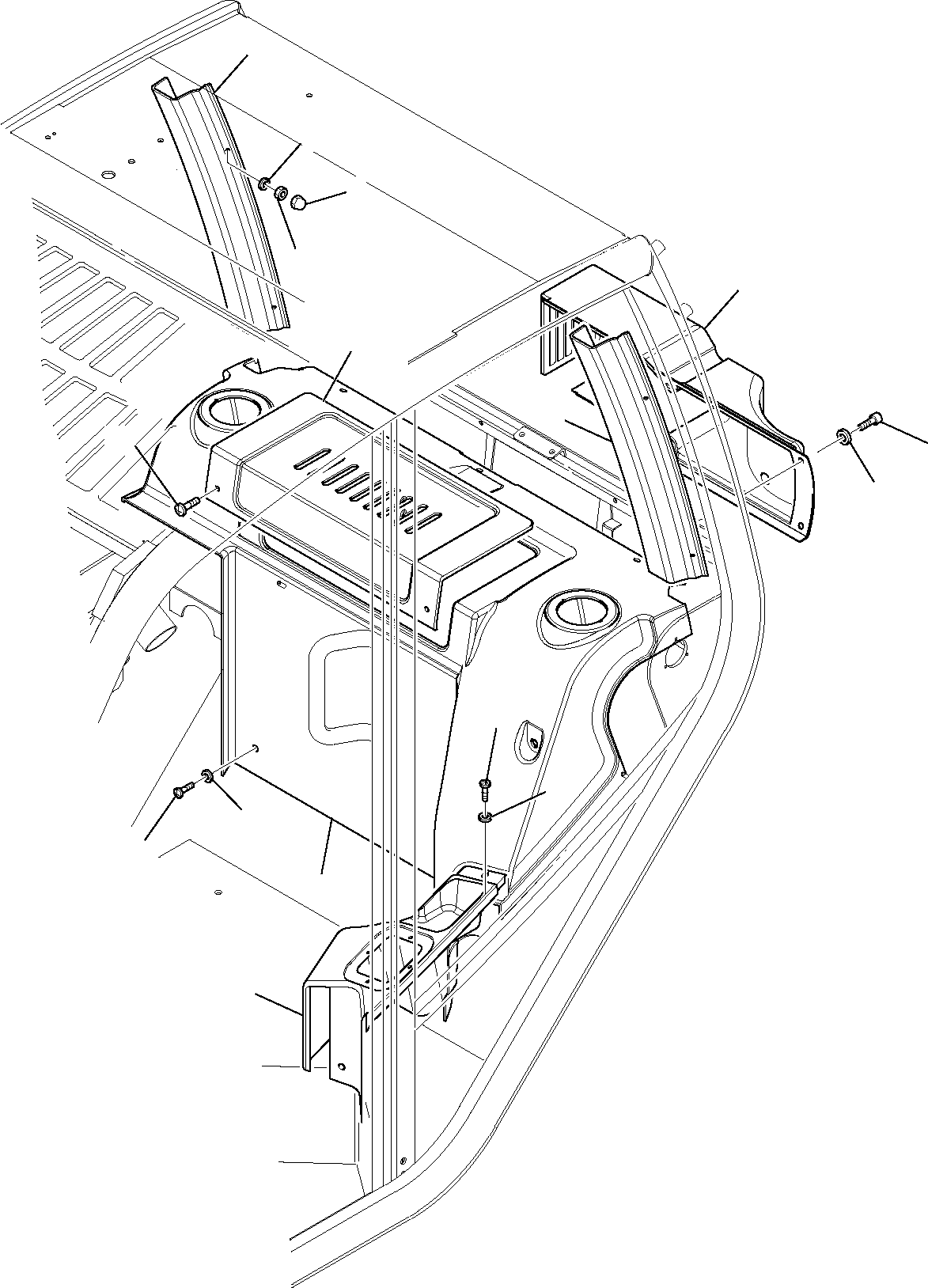PANEL, REAR 395-56-11362 KOMATSU