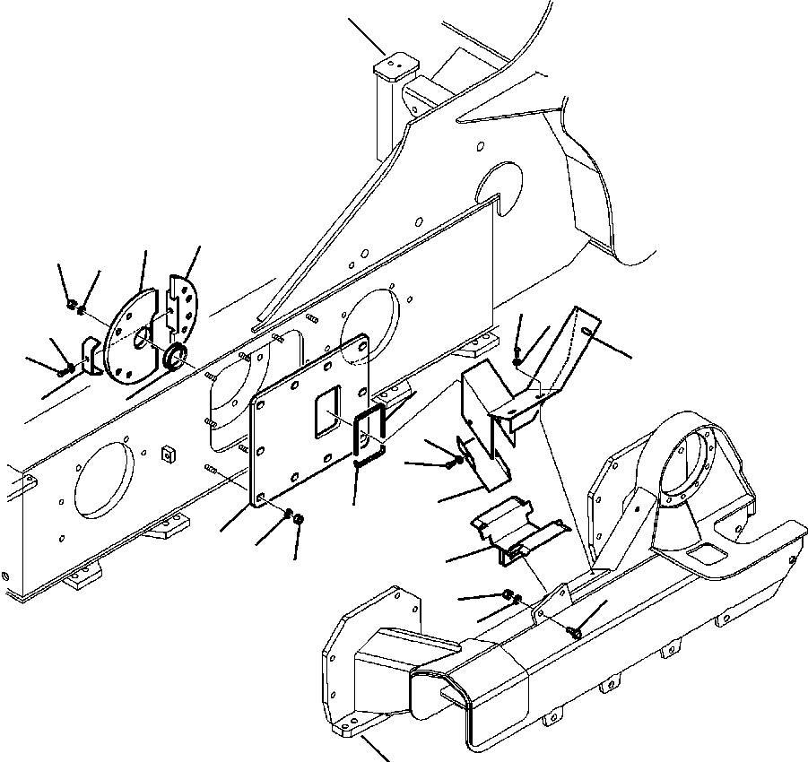 Пластина 312 743 622 KOMATSU