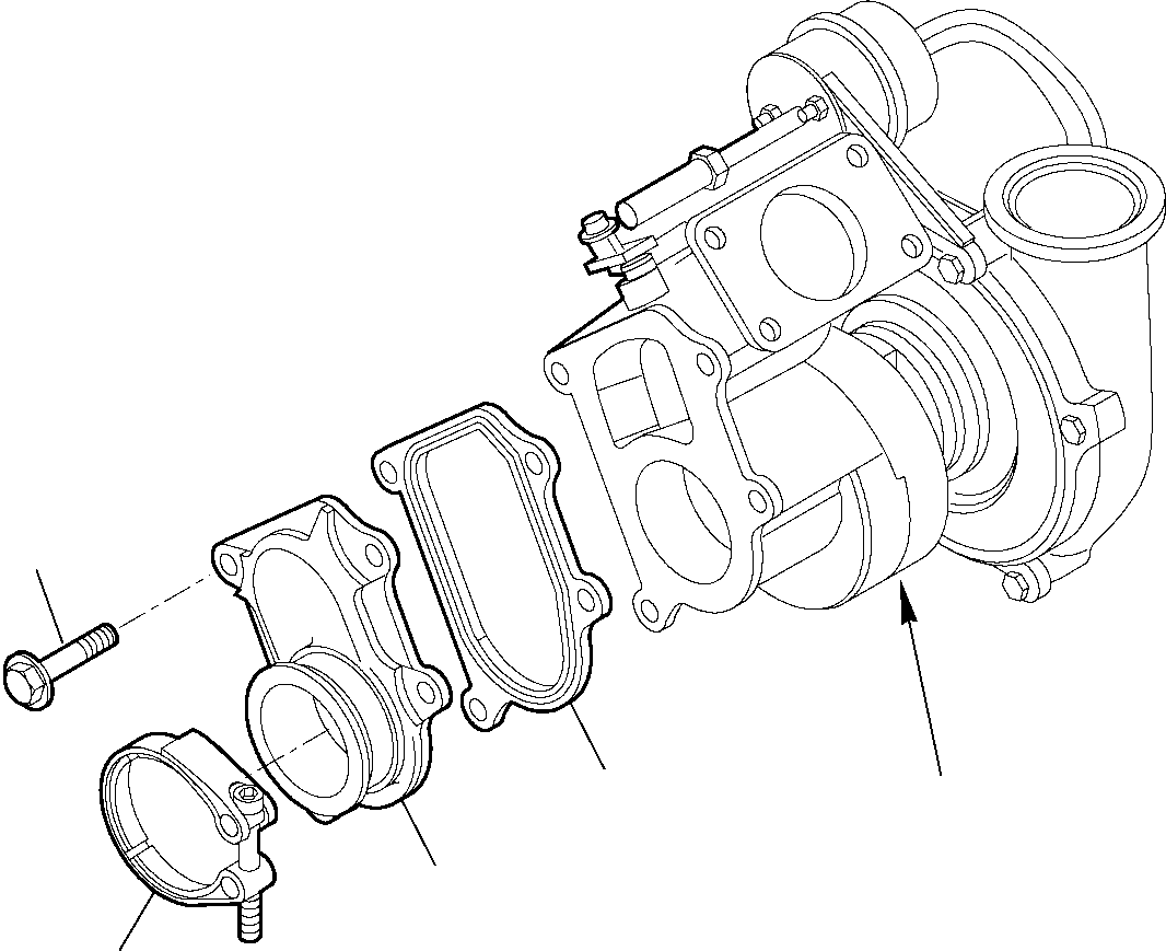 Упорное кольцо EA504031827 KOMATSU