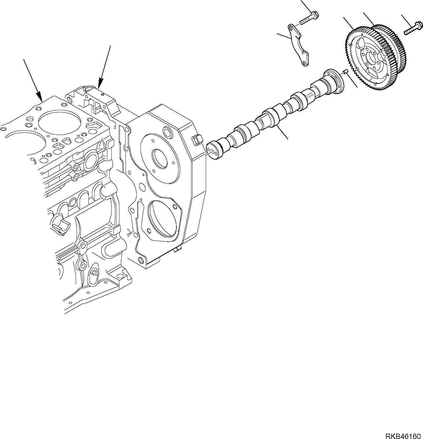 Болт EA4895323 KOMATSU