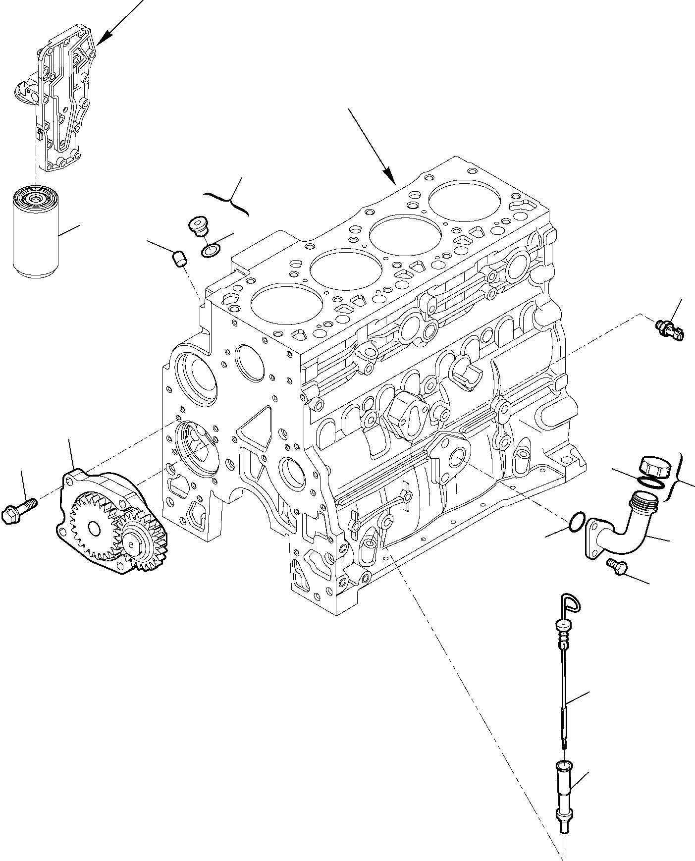 GAUGE, OIL LEVEL EA504149304 KOMATSU