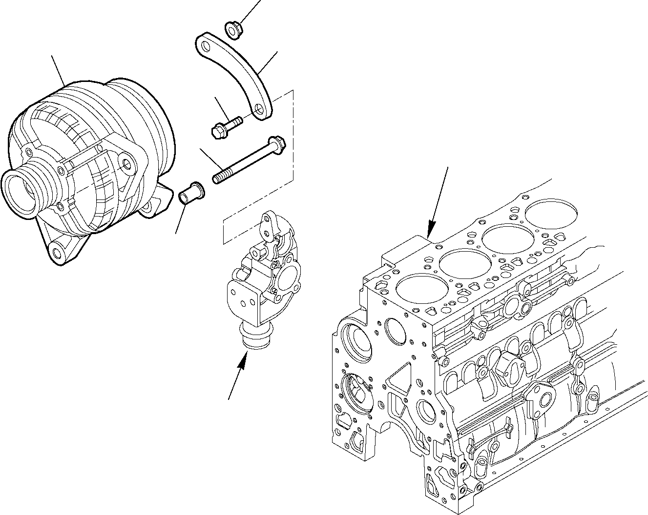 ADJUSTER, BELT EA504061464 KOMATSU