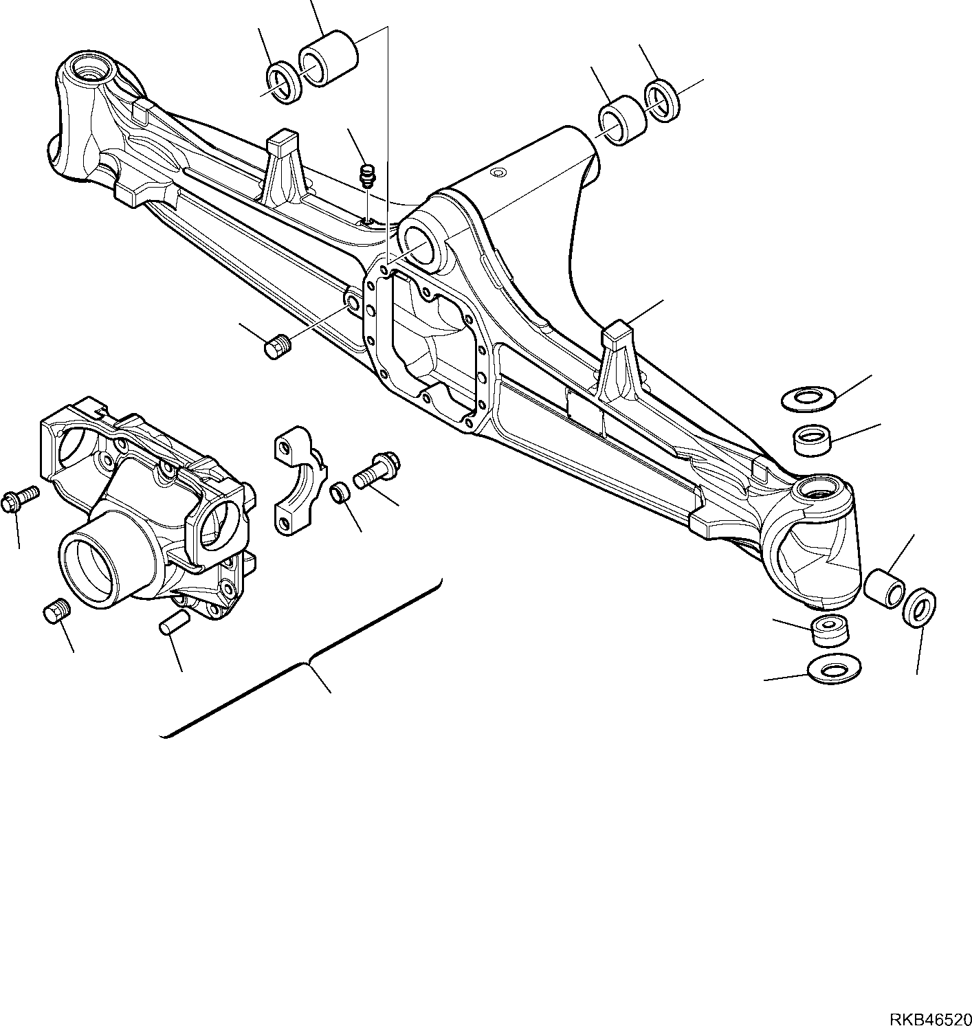 Картер CA0149555 KOMATSU