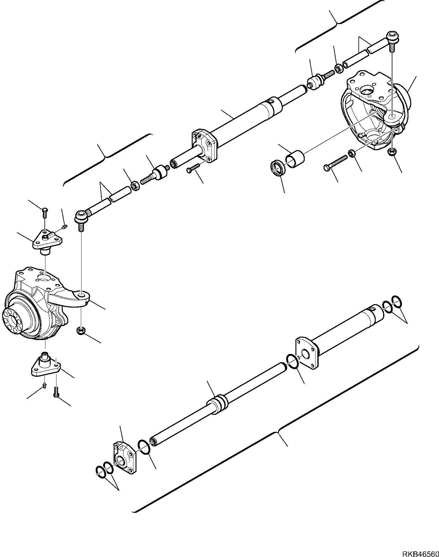 STEERING ARM, ASSEMBLY CA0145481 KOMATSU