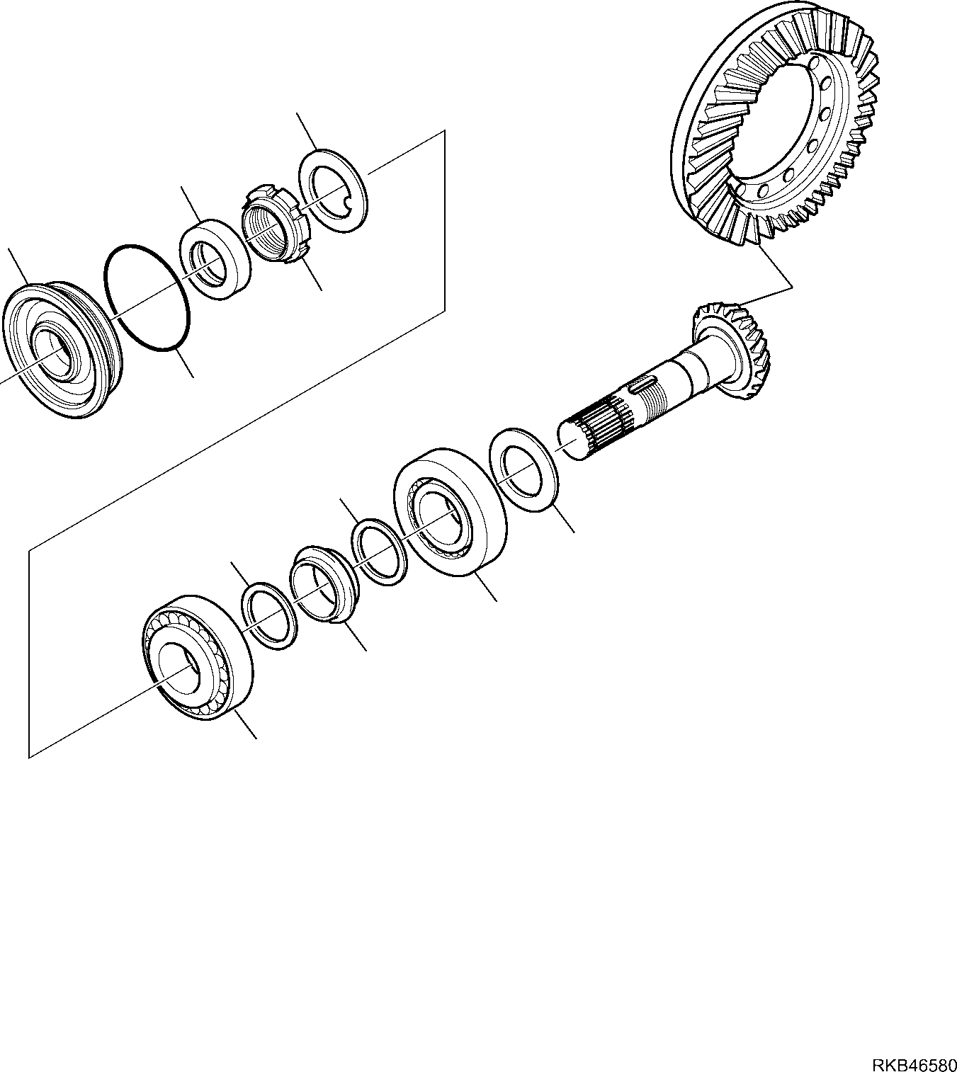 PINION, ASSEMBLY CA0066607 KOMATSU