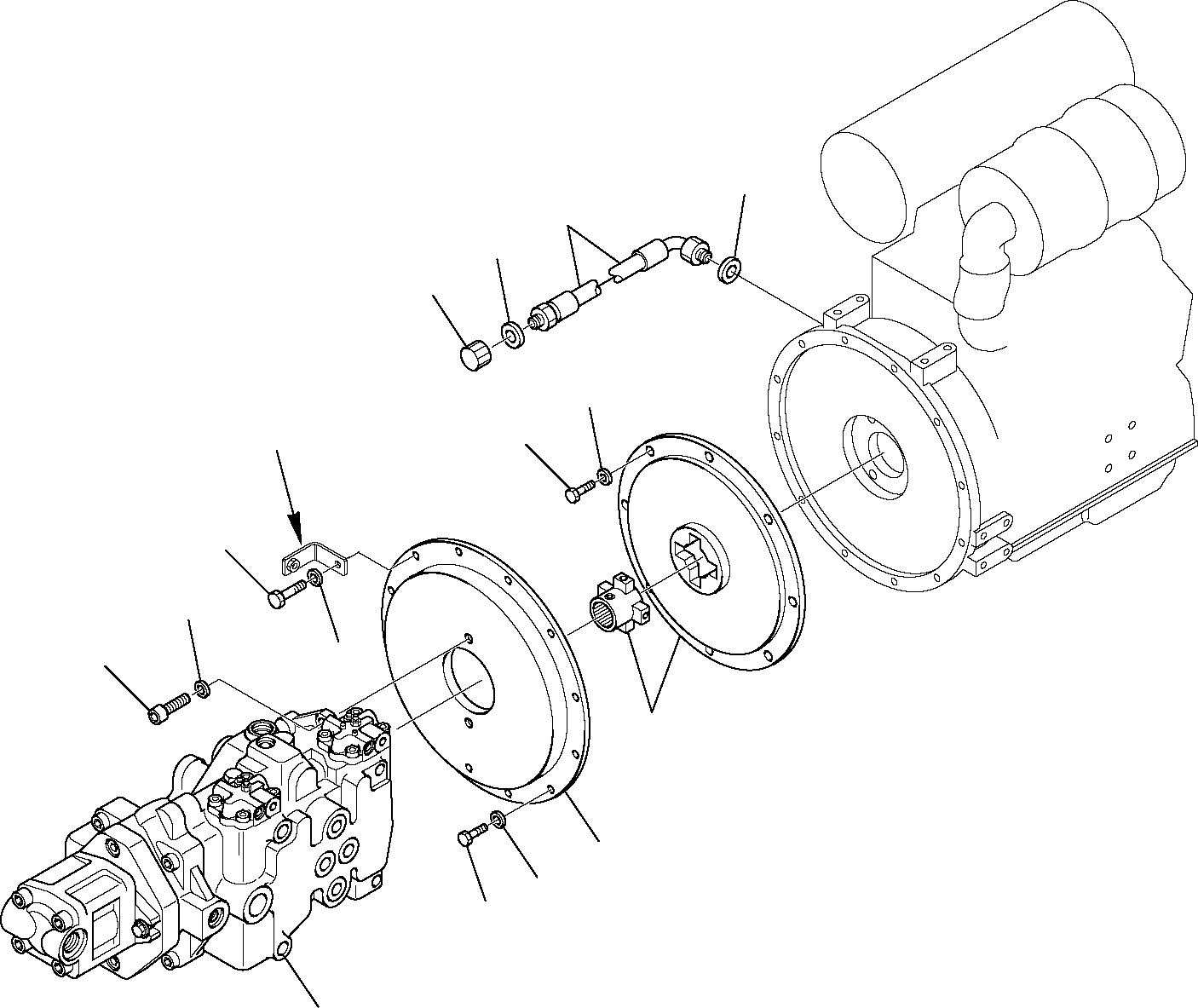 Клапан 868000033 KOMATSU