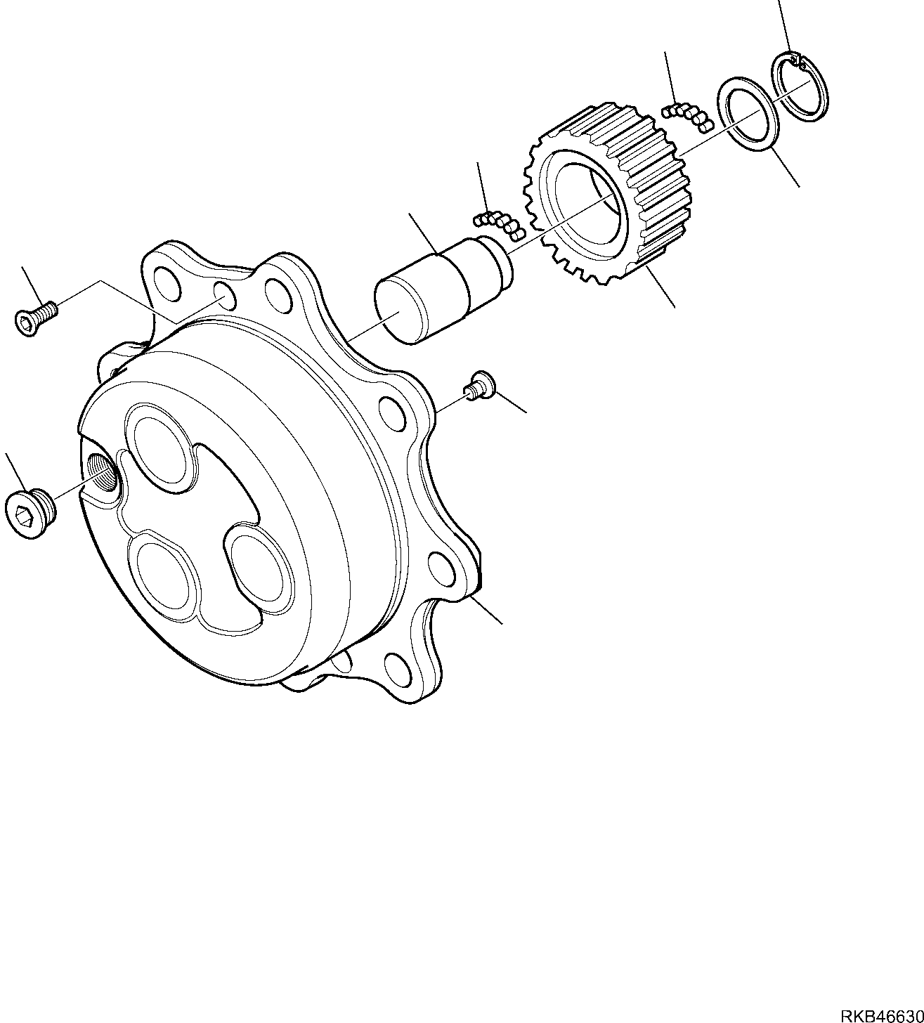Шайба CA0135366 KOMATSU