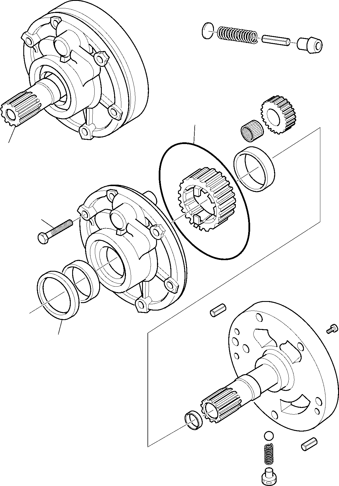 TRANSMISSION , ASSEMBLY 42N-15-12202 KOMATSU