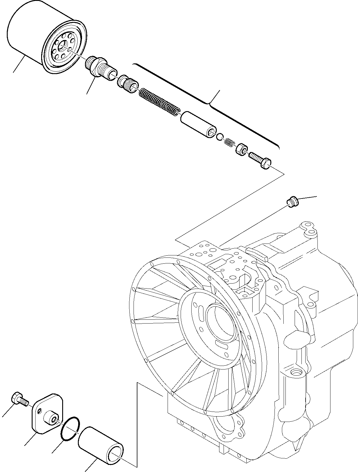 TRANSMISSION , ASSEMBLY (42N-15-12200) KOMATSU