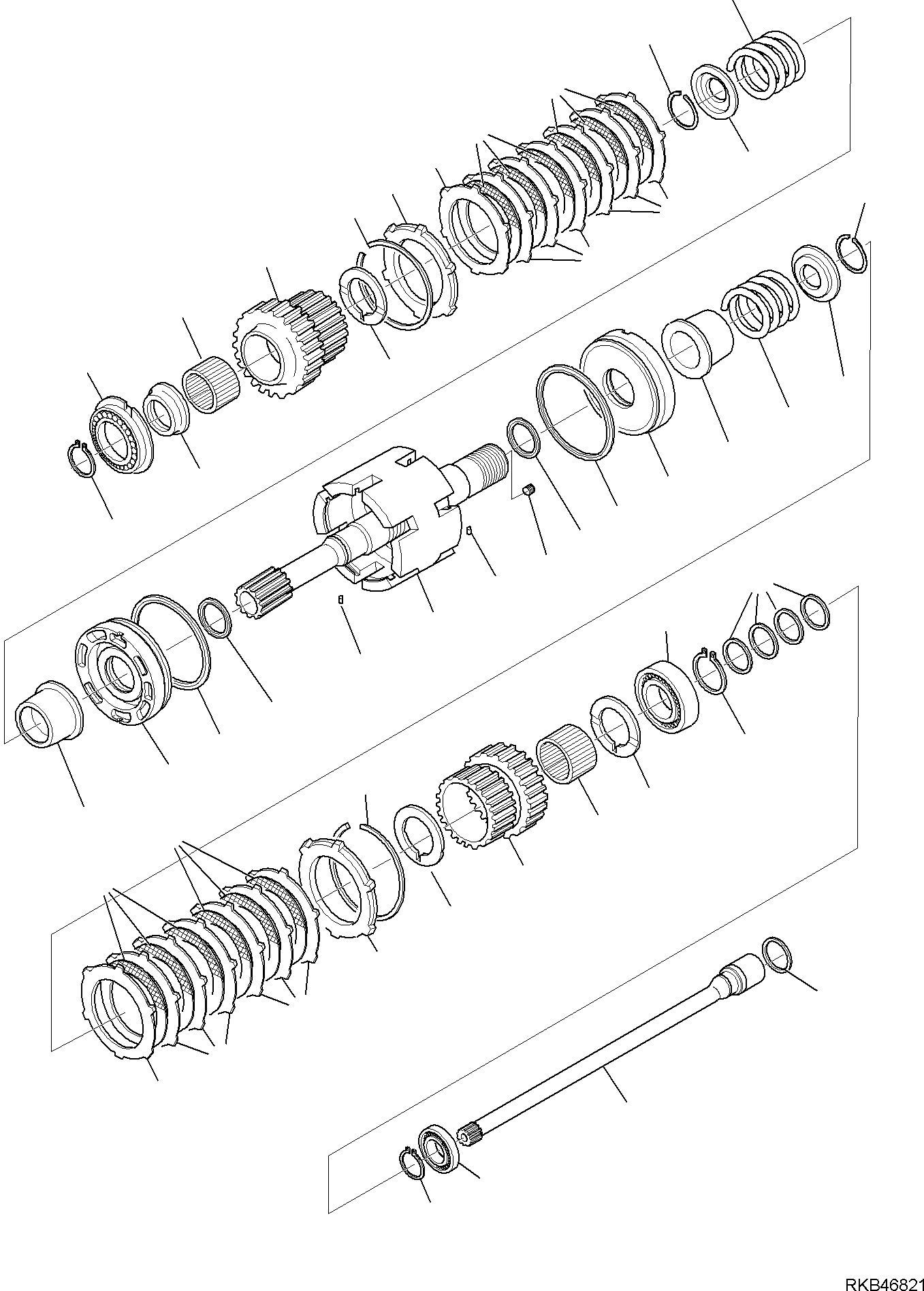 TRANSMISSION , ASSEMBLY (42N-15-12210) KOMATSU