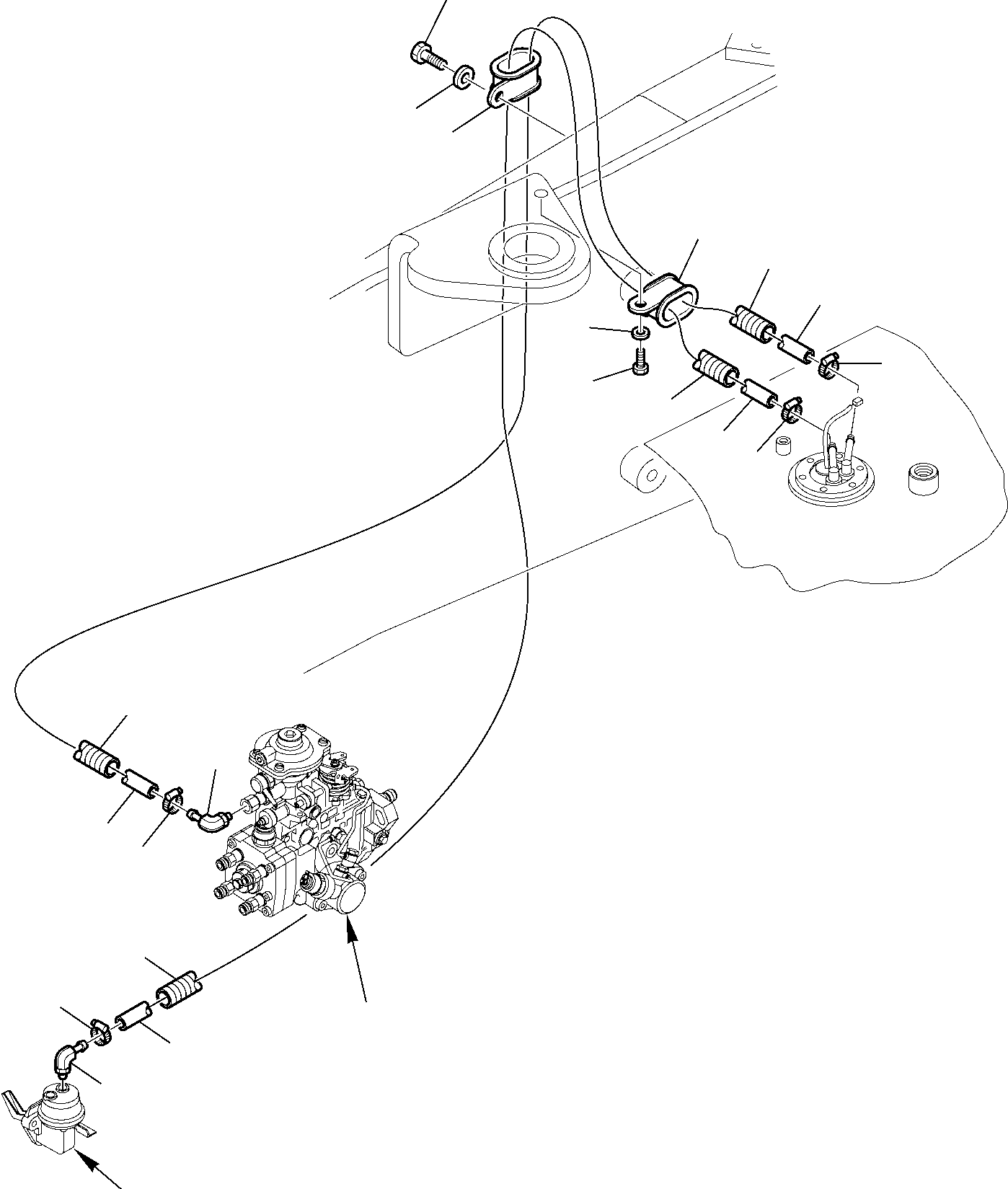Шланг 42N-04-11340 KOMATSU