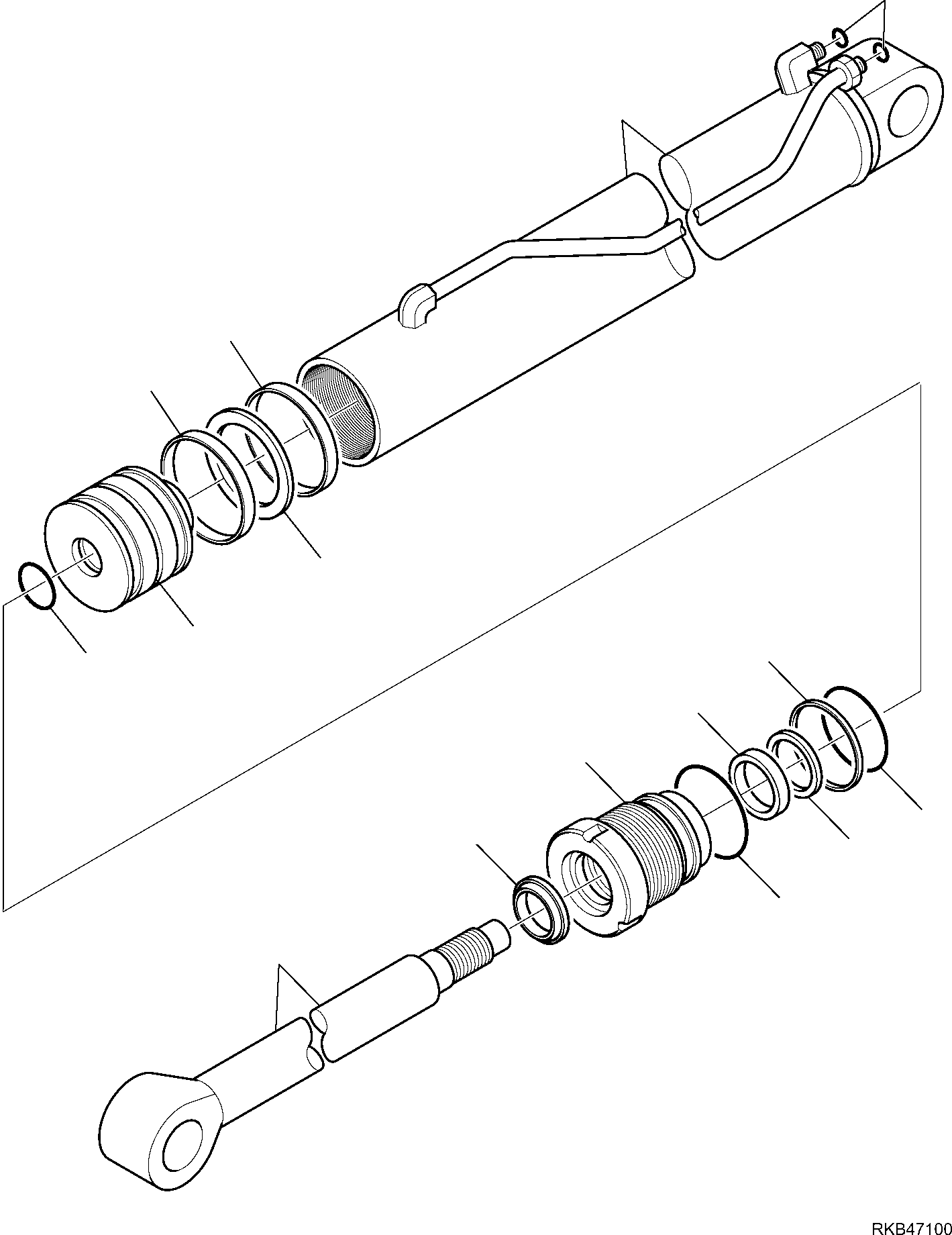 PACKING ROD 07155-00710 KOMATSU