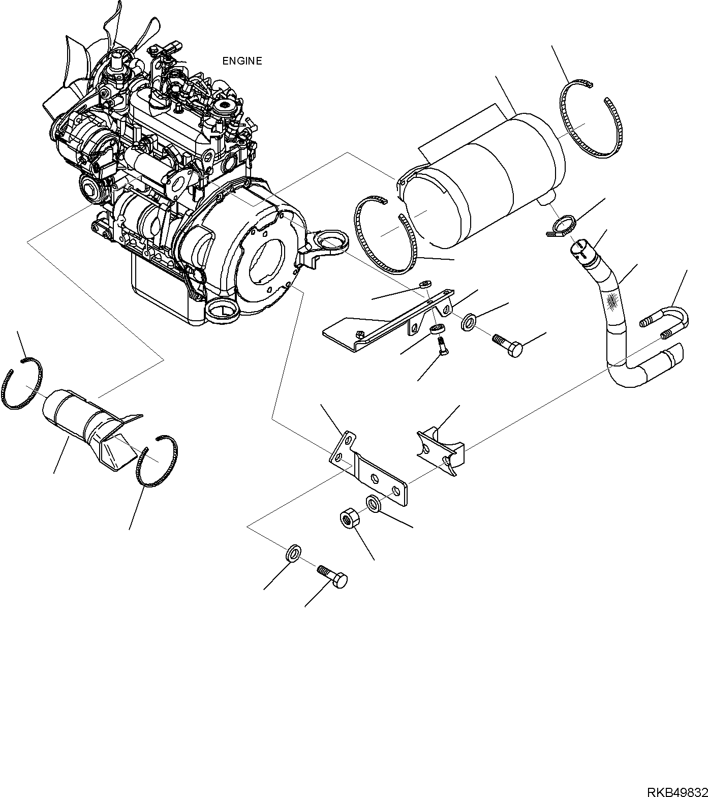 Защита 22J-01-R5330 KOMATSU
