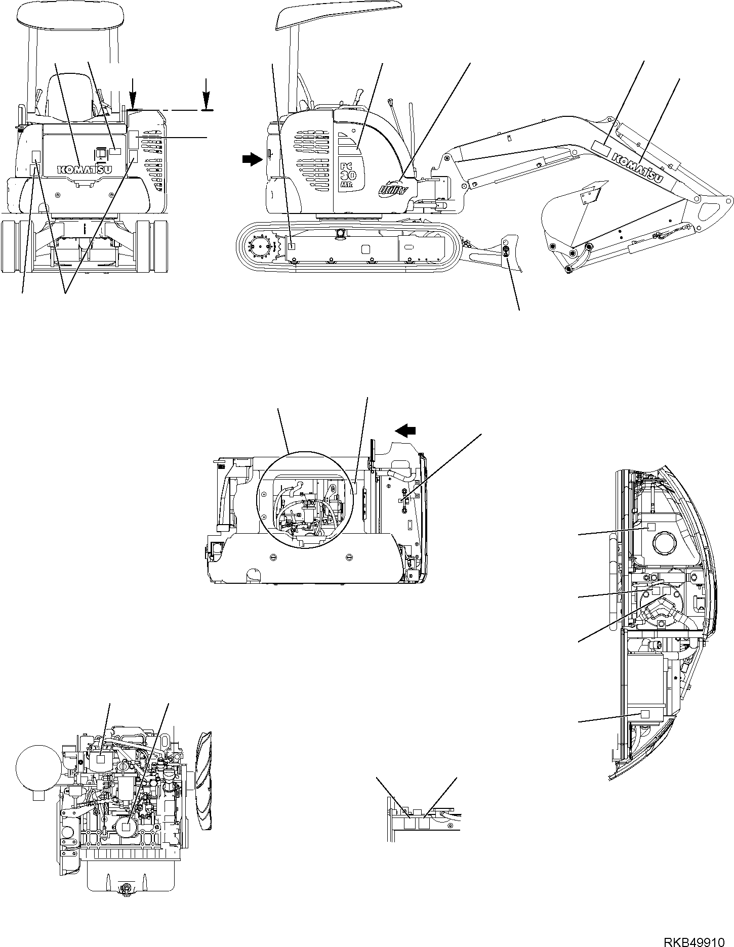 Пластина 22L-09-R2440 KOMATSU
