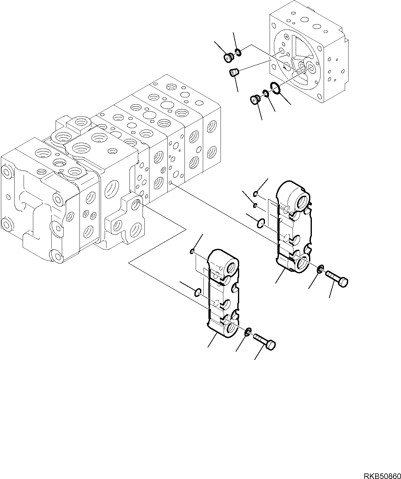 Клапанный блок 723-11-37290 KOMATSU