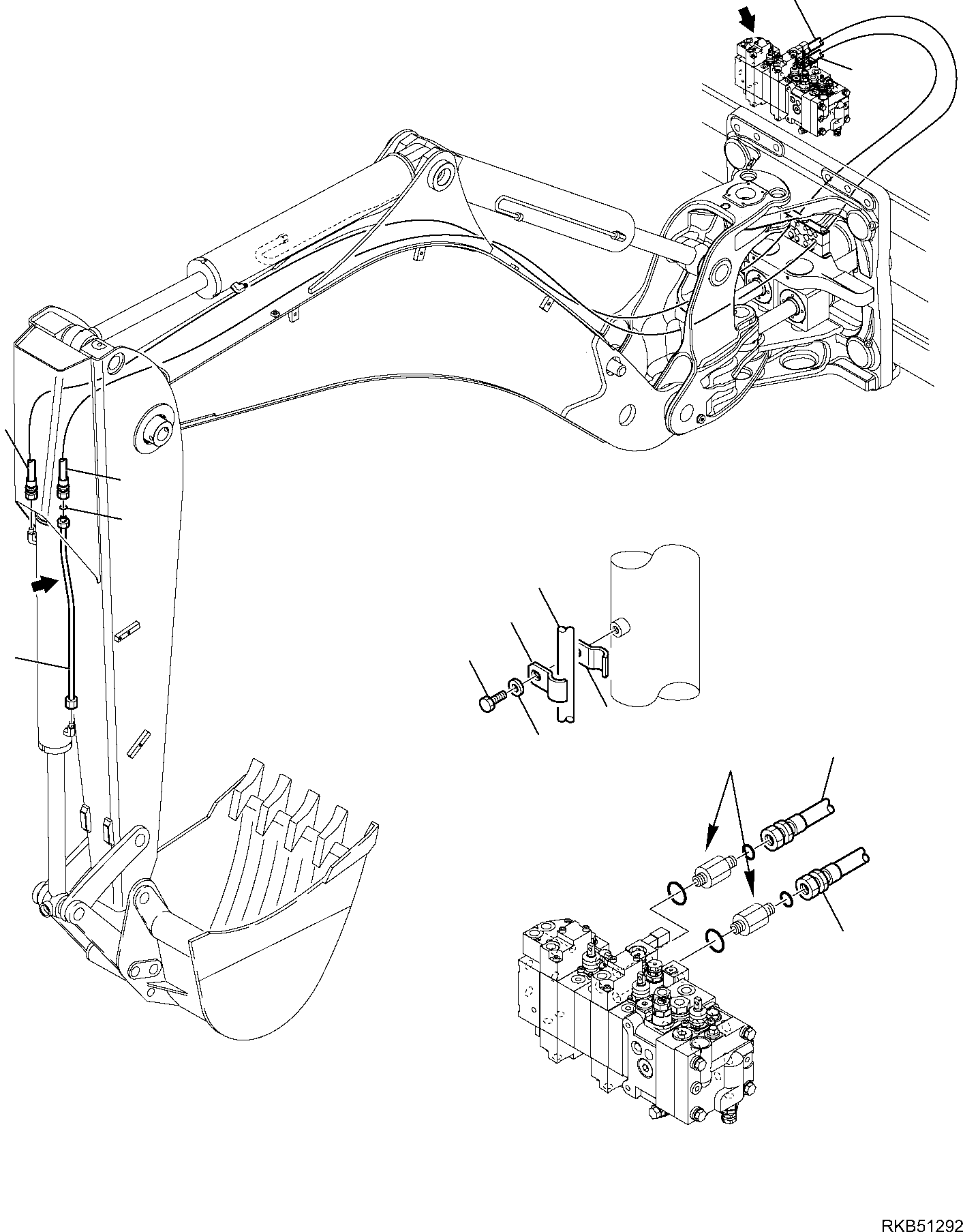 Шланг 42N-62-14460 KOMATSU