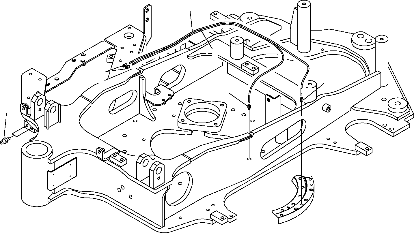 Труба 20A-46-21130 KOMATSU