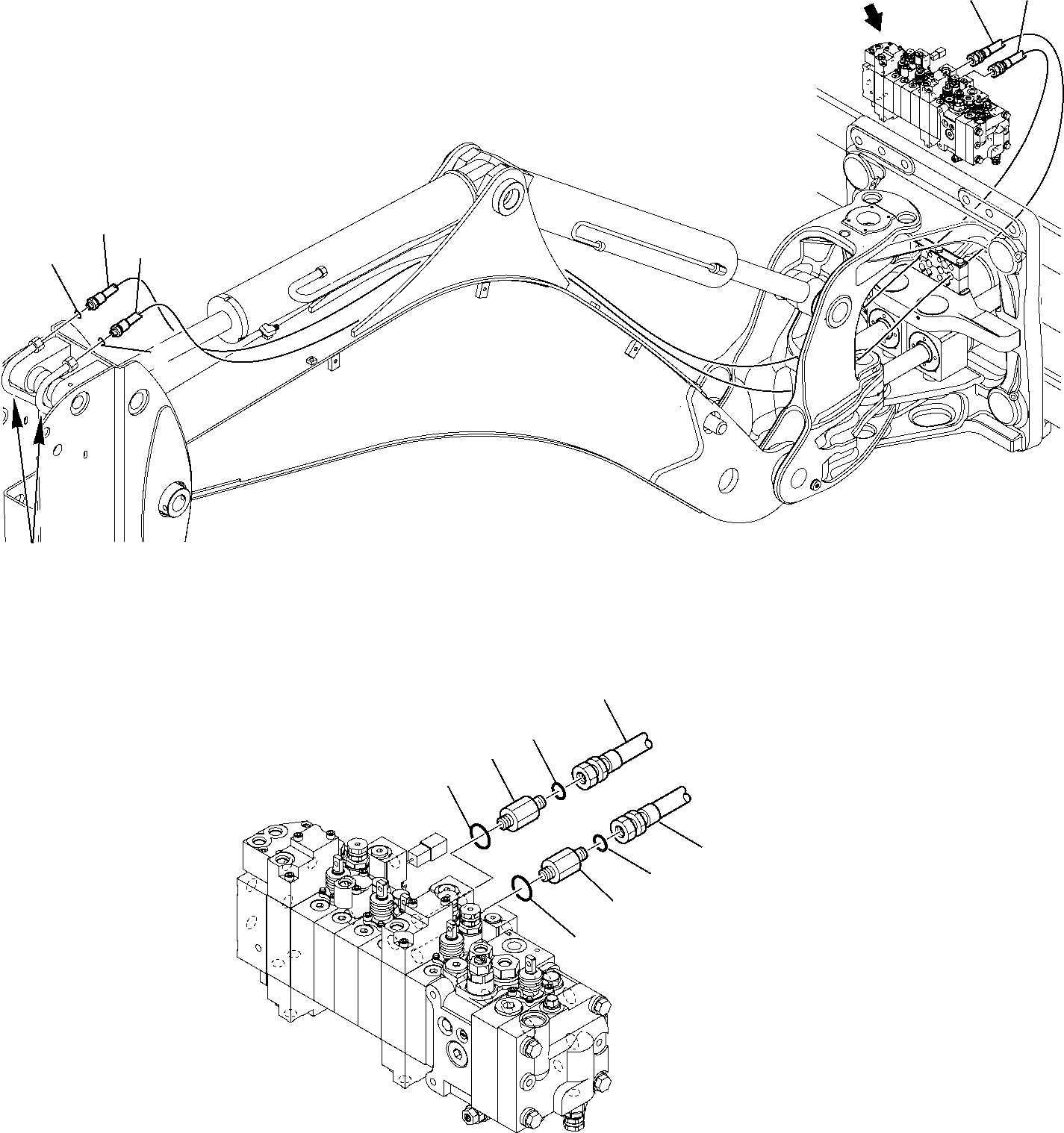 Шланг 42N-62-12740 KOMATSU