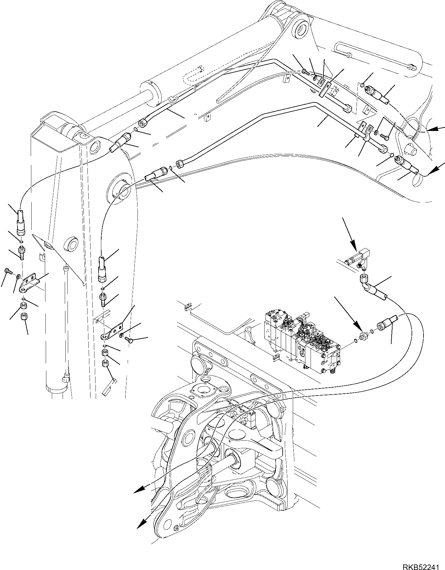 Шланг 42N-62-14521 KOMATSU