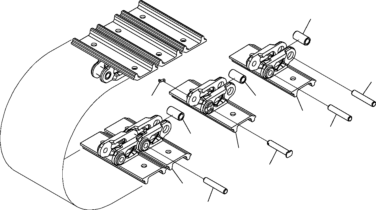 TRACK SHOE, ASSEMBLY 20M-32-R3000 KOMATSU