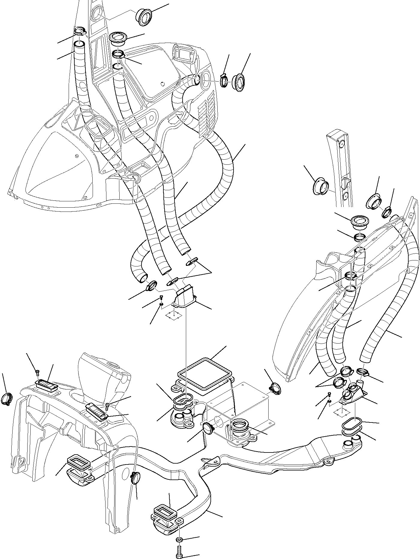 AIR PIPE 42N-54-18540 KOMATSU