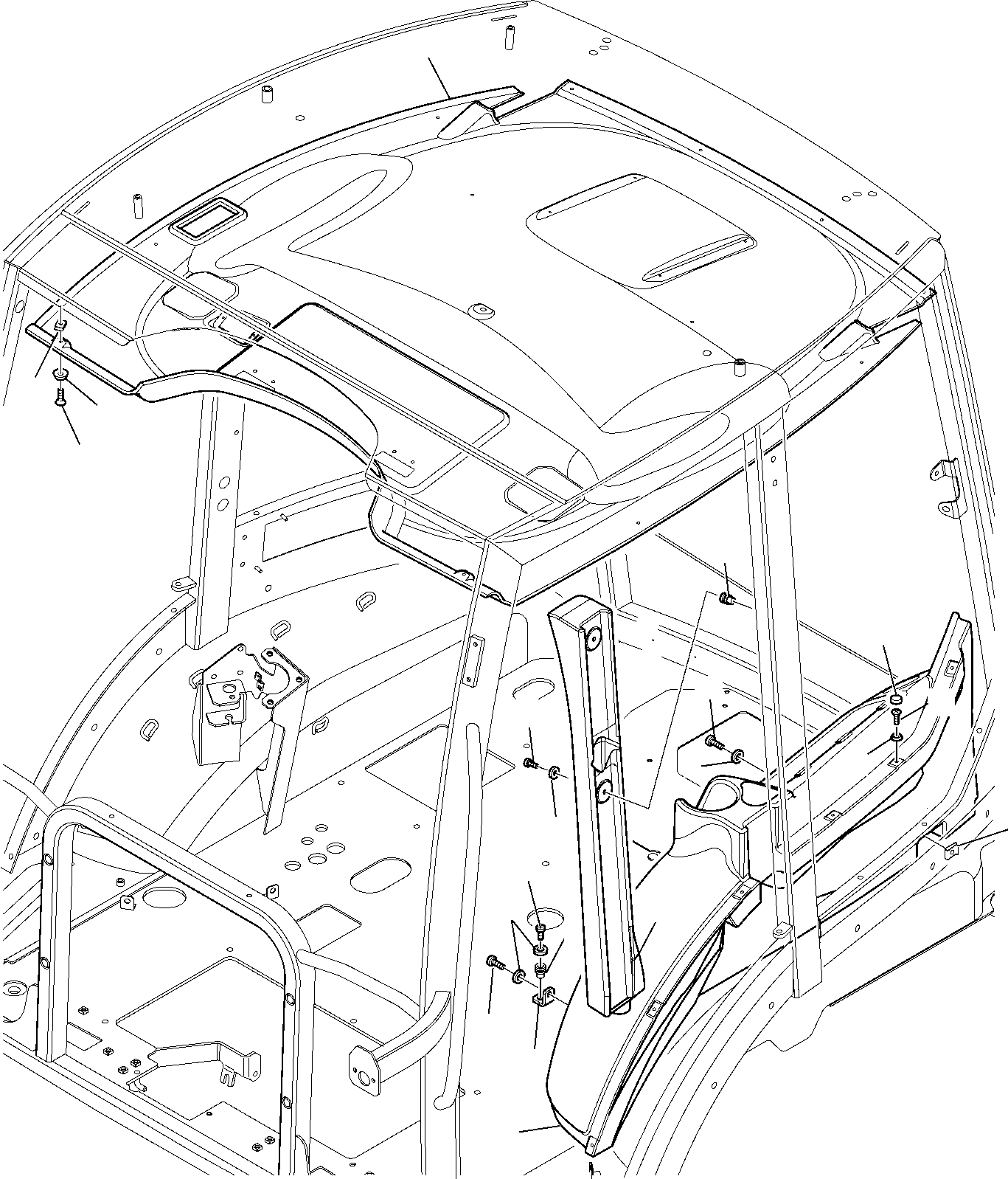 Крышка 42N-54-17770 KOMATSU