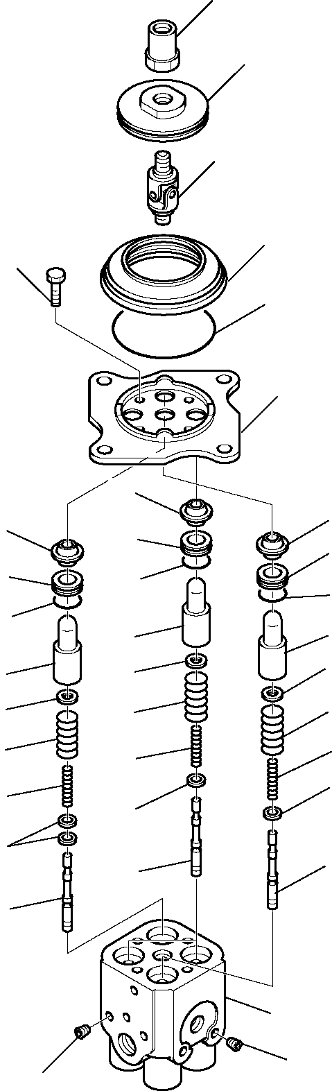 PPC VALVE, ASSY. 702-16-06010 KOMATSU