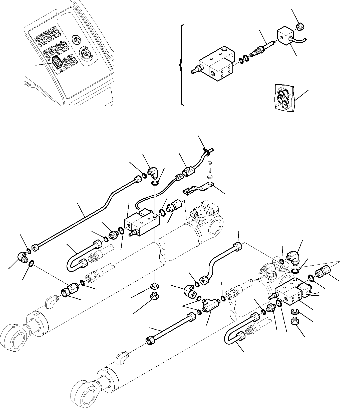 SWITCH, SAFETY VALVE 42N-06-13262 KOMATSU