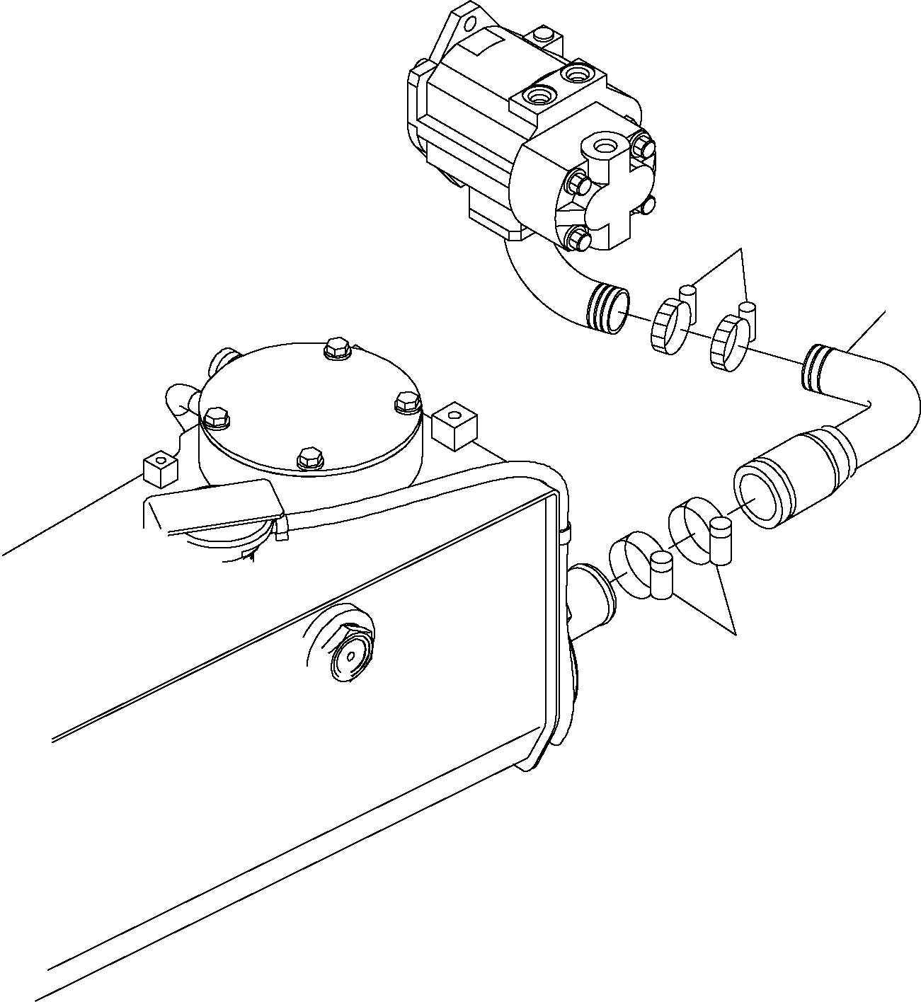 Шланг 22L-09-R2950 KOMATSU