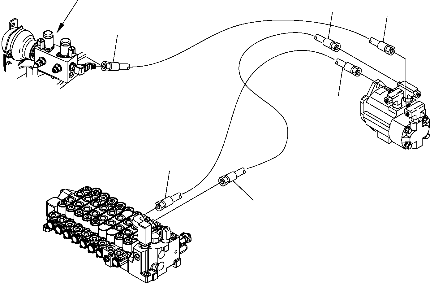 Шланг 20W-62-92121 KOMATSU