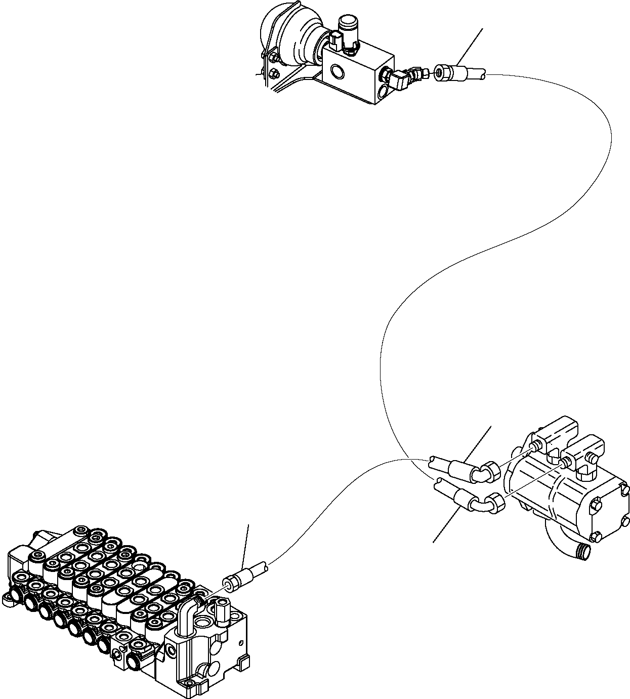 Шланг 20M-62-92111 KOMATSU