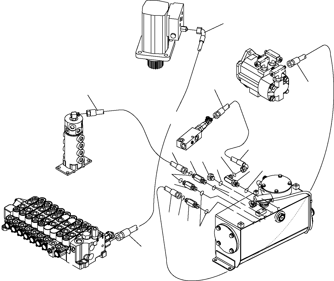 Шланг 22L-09-R4830 KOMATSU