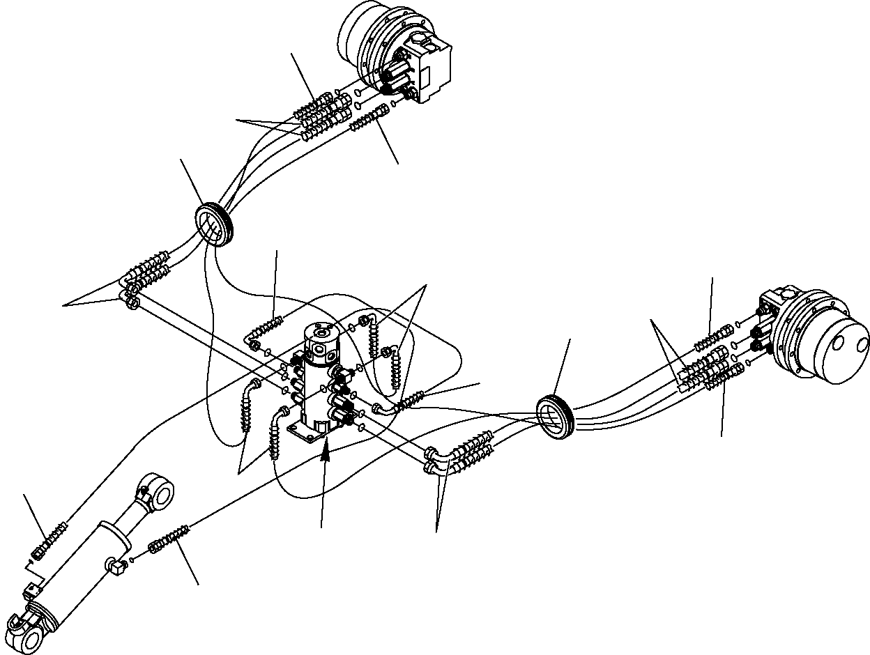 Шланг 20W-62-91232 KOMATSU