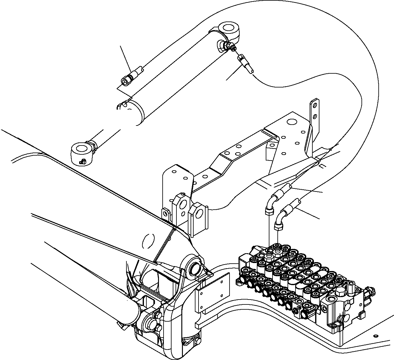 Шланг 20W-62-92741 KOMATSU