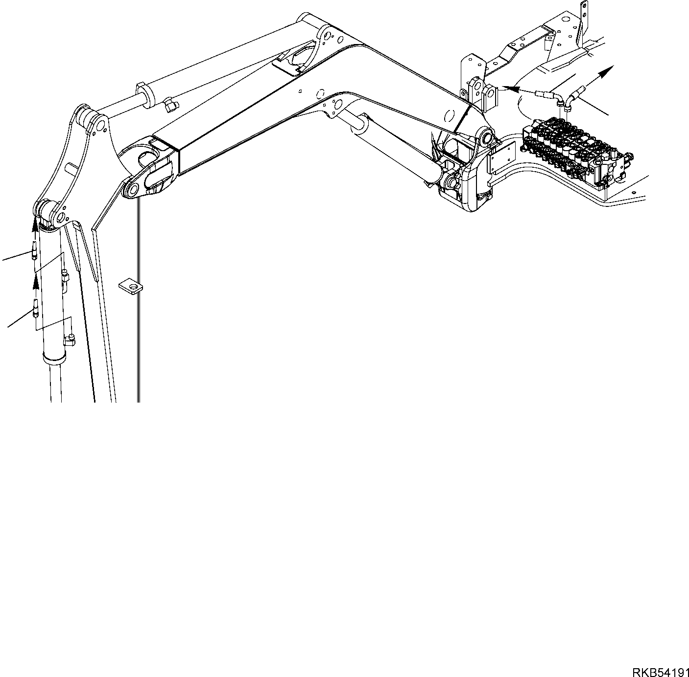 Шланг 2A1-62-13230 KOMATSU