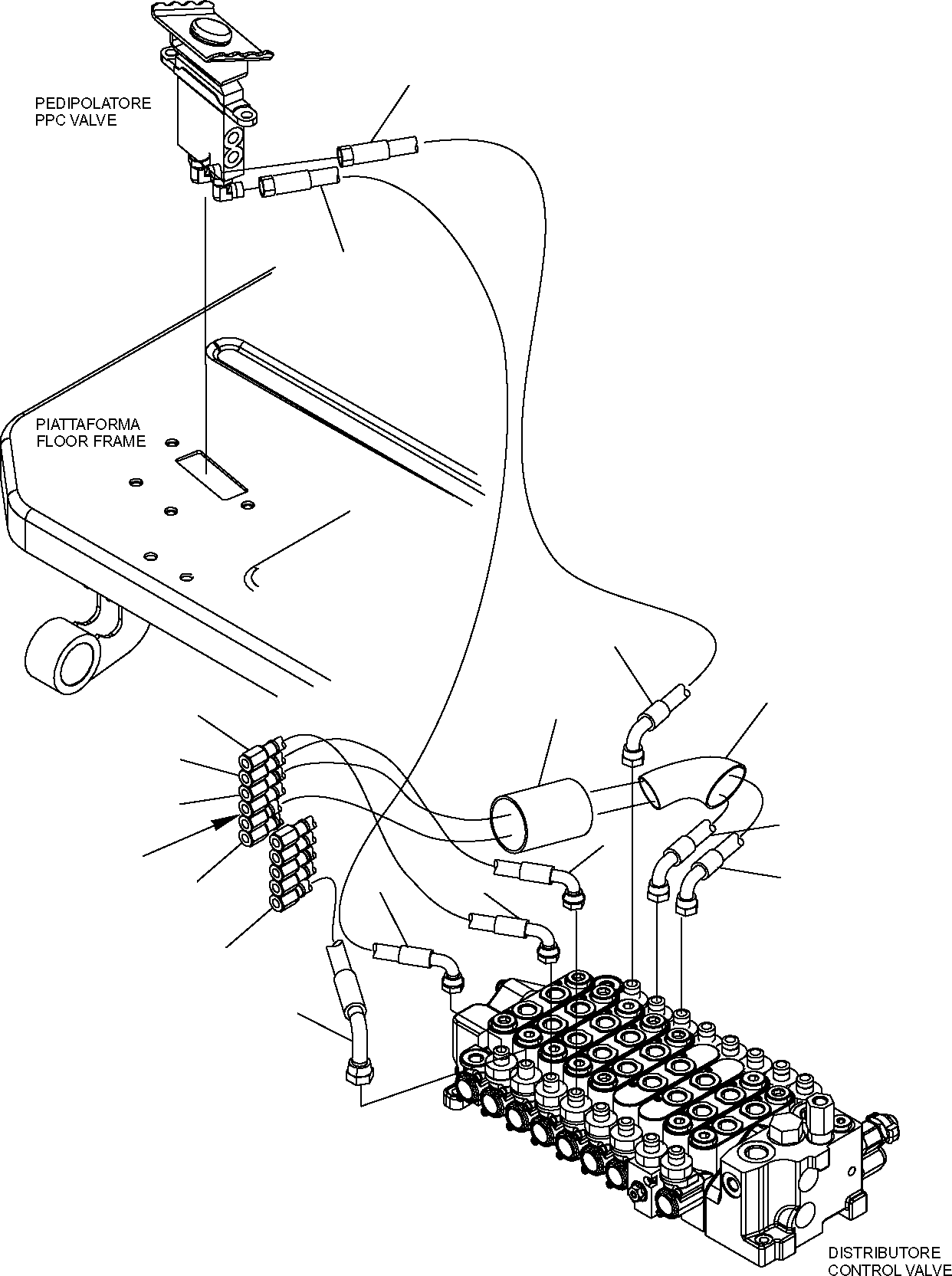 Шланг 20W-62-92971 KOMATSU