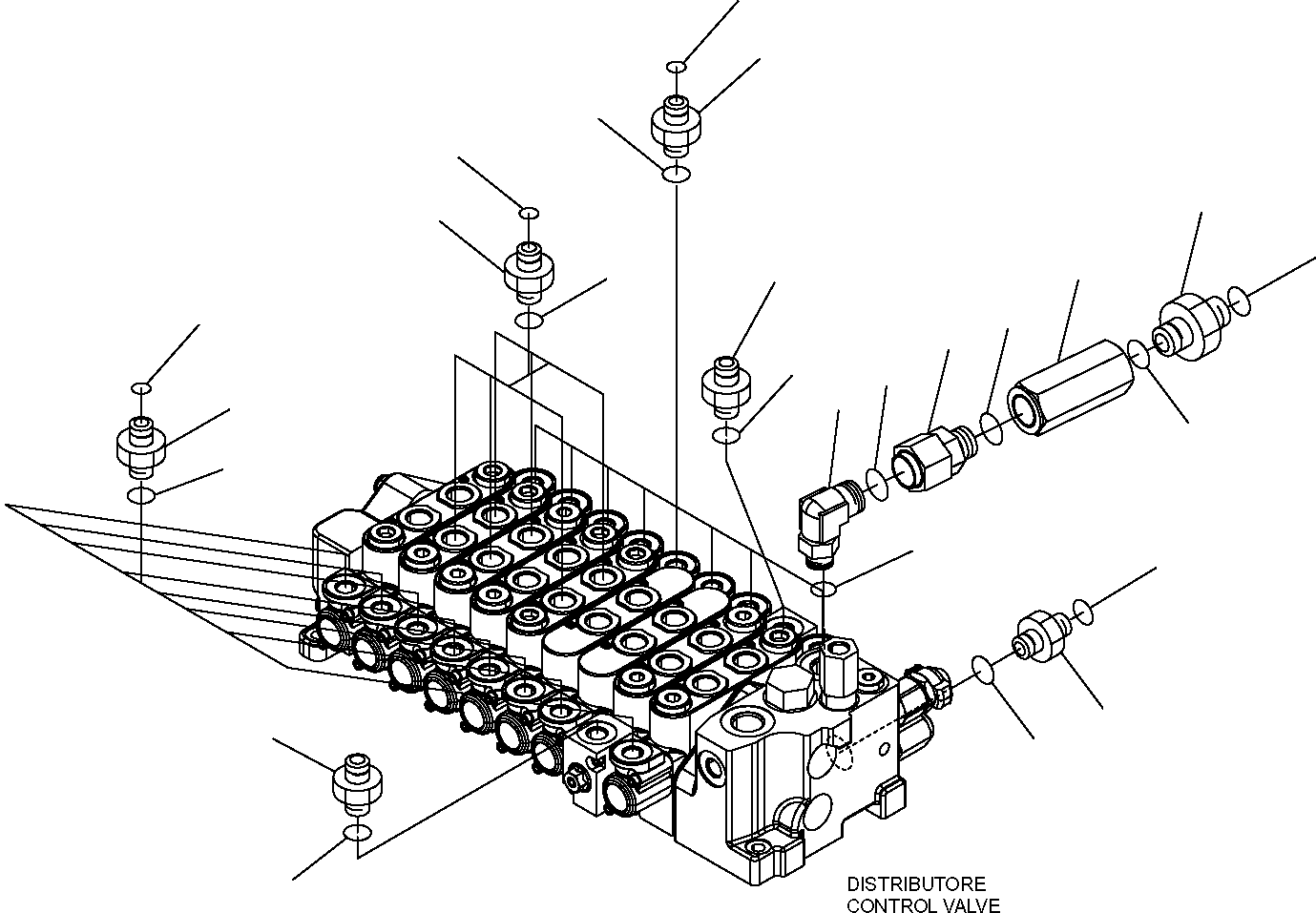 Клапан 22L-09-R4850 KOMATSU