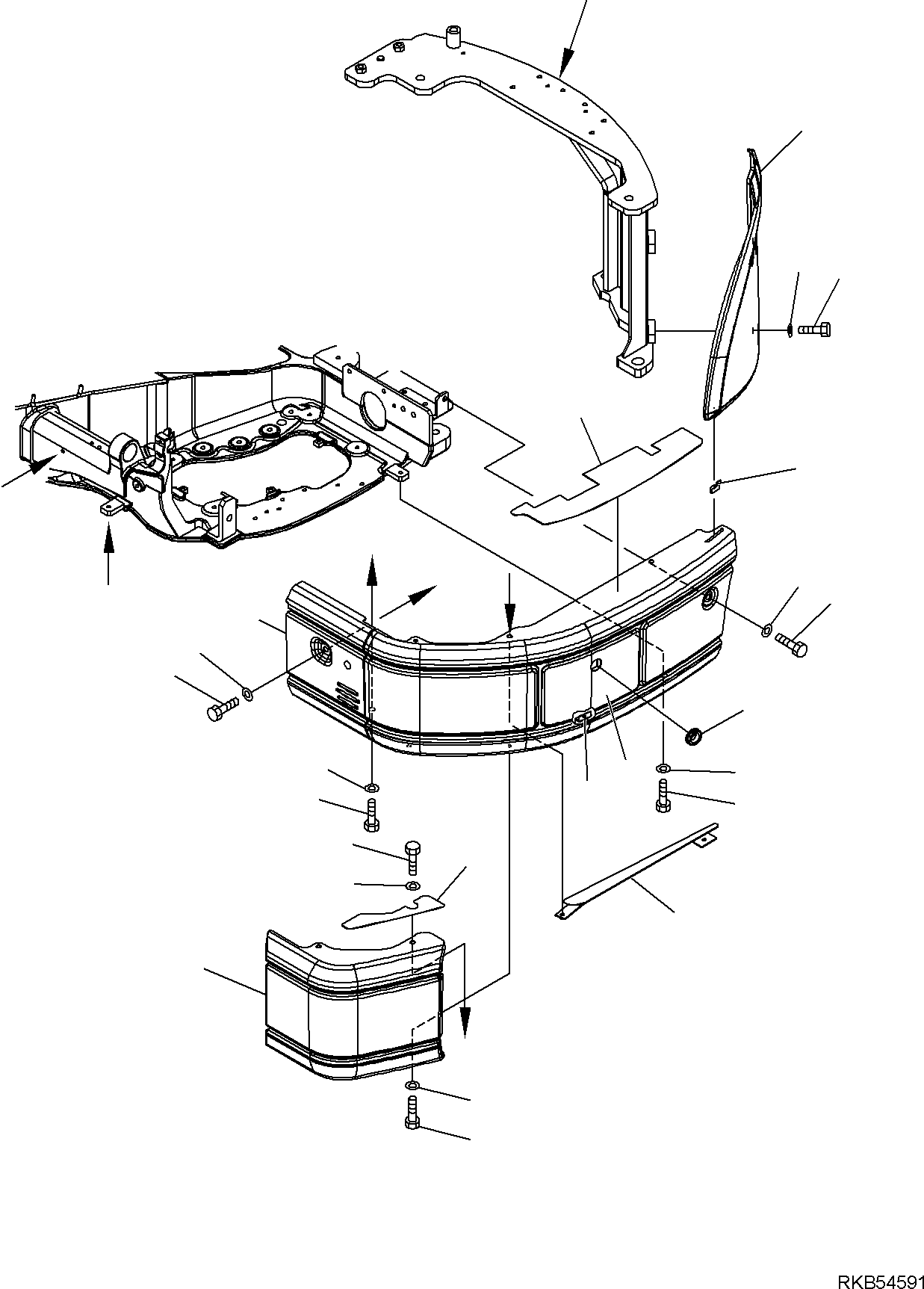 COVER, ASSEMBLY 22K-54-28212 KOMATSU