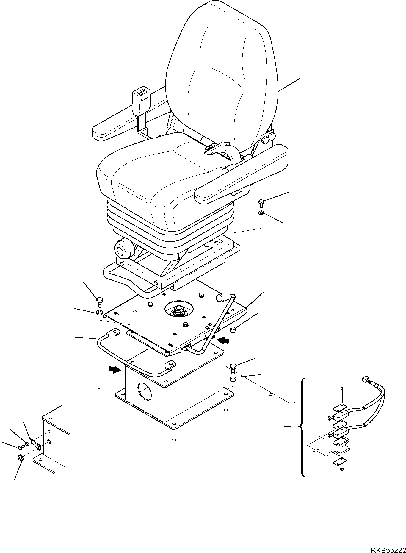KIT, MICROSWITCH 42N-06-15570 KOMATSU