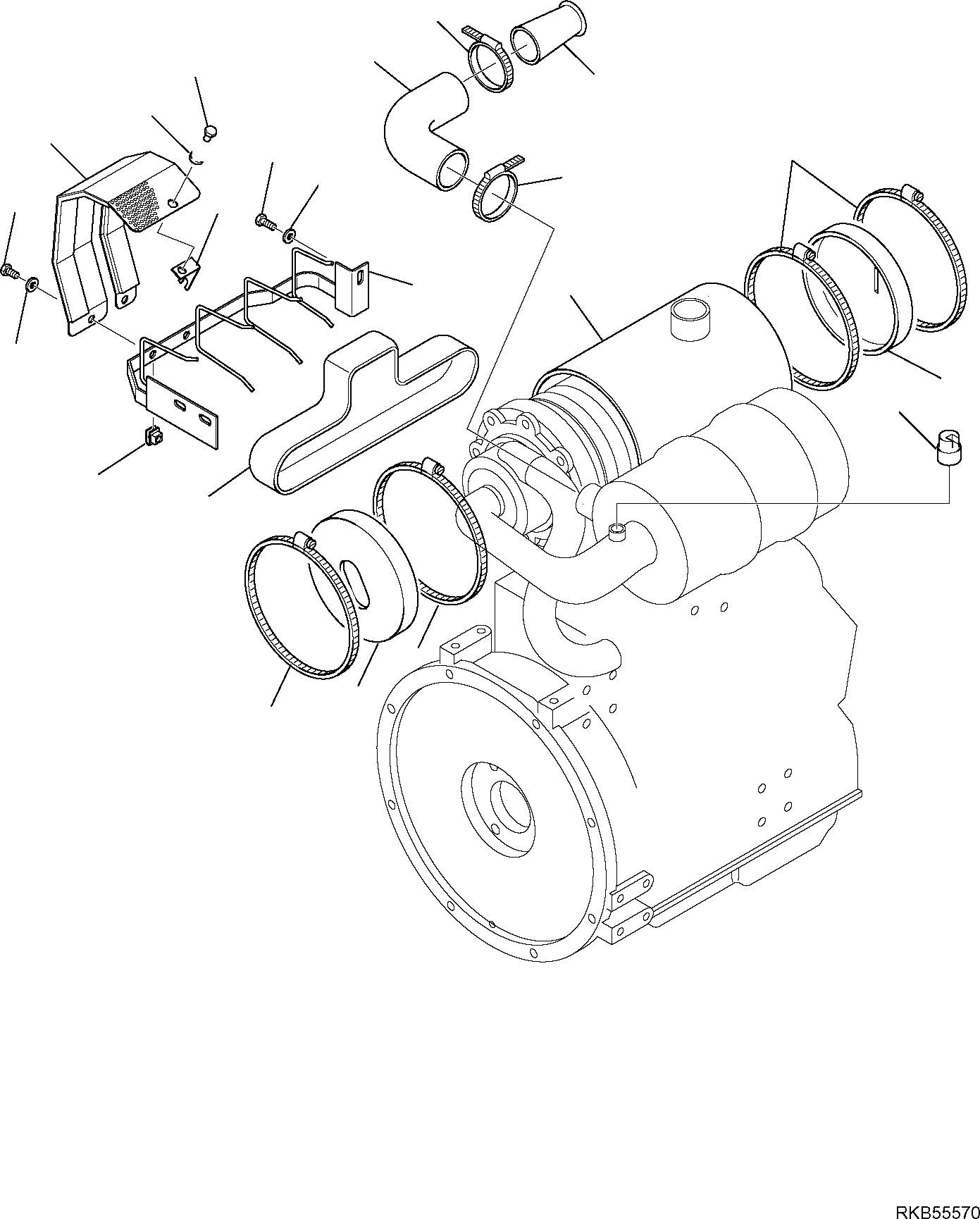 Защита 37B-01-11213 KOMATSU
